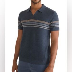 POLO SHIRT WOOL COTTON Liam sweater by Marine Layer